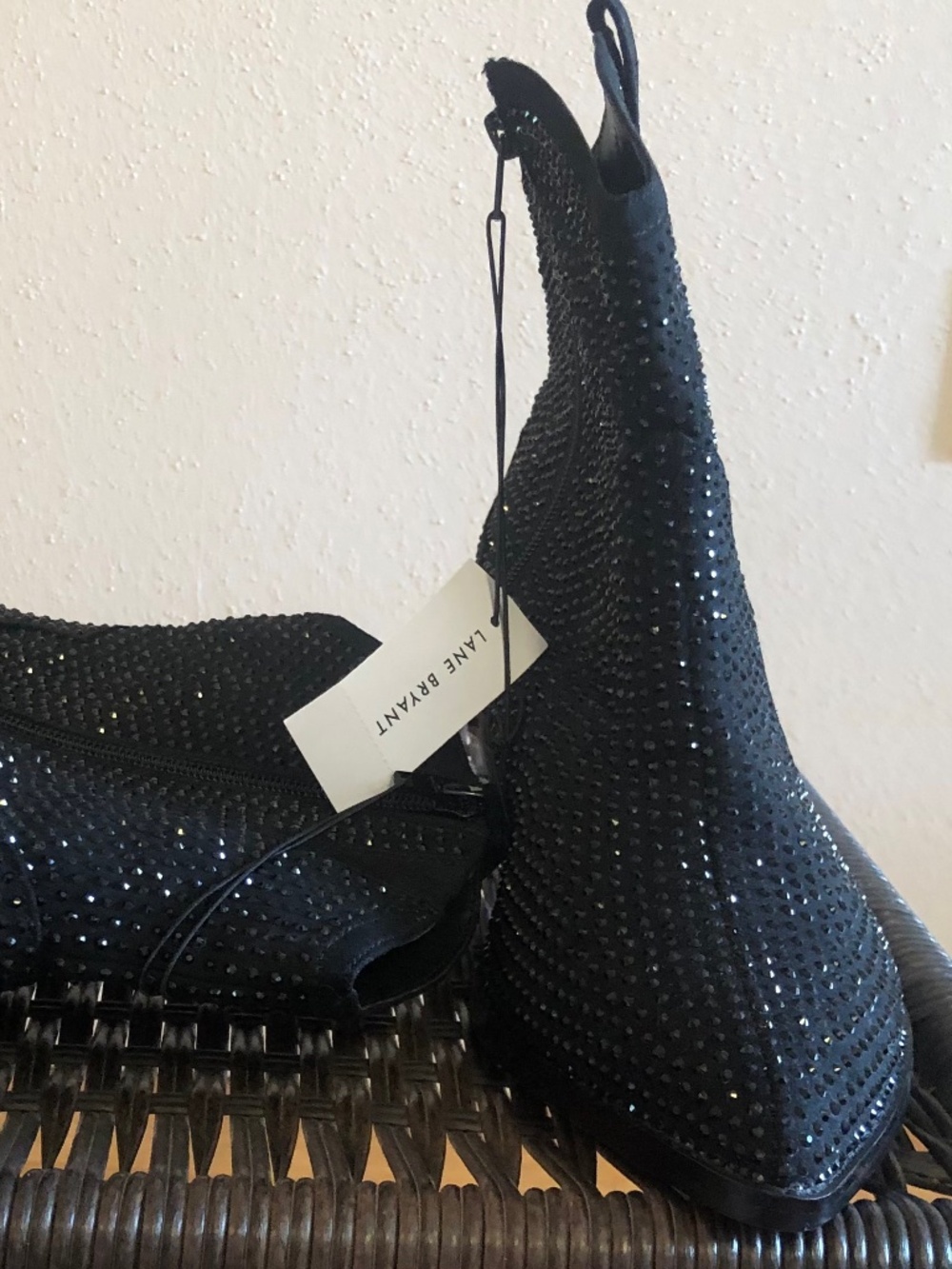 Lane Bryant Rhinestone Cowgirl Booties